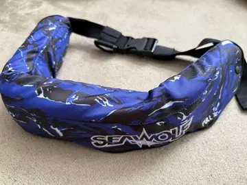 미사용 새상품 시 울프 구명 조끼 벚꽃 마크