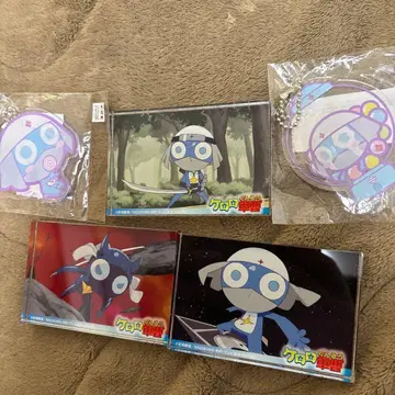 개구리 중사 케로로 도로로 병장 굿즈 세트