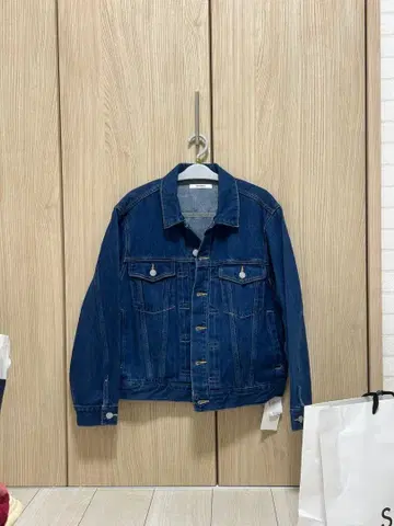 스나이델 snidel 블루 데님 자켓
