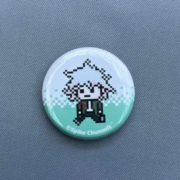 단간론파 15주년 캡슐 토이 도트 그림 캔뱃지 코마에다 나기토