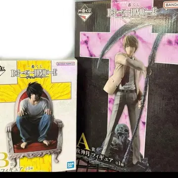 제일복권 DEATH NOTE A B 세트 판매 야가미 라이토 L 피규어
