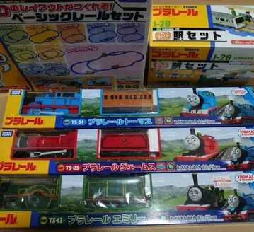 프라레일 토마스 역 세트 프라레일 레일 차량