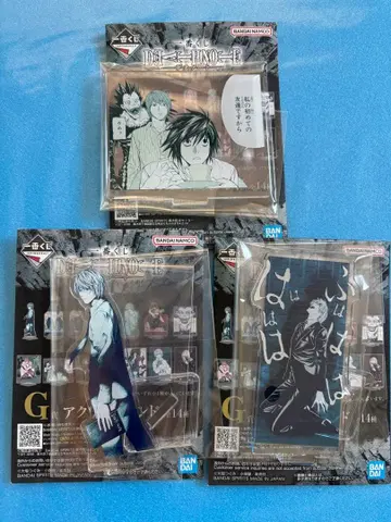 제일복권 데스노트 G상 아크릴 스탠드 야가미 라이토