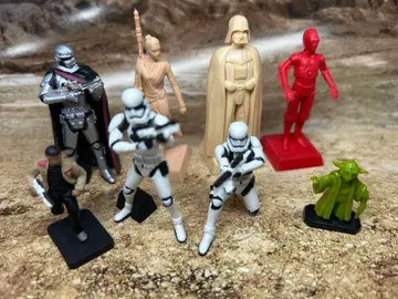 스타 워즈 미니어처 피규어 8체 세트