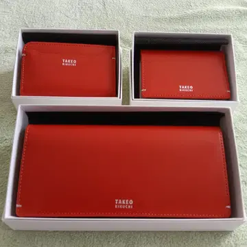 TAKEO KIKUCHI 장지갑/명함지갑/키케이스 세트