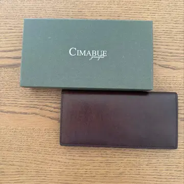 CIMABUE 다크 브라운 장지갑