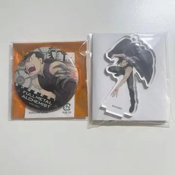 강철의 연금술사 그리드 아크릴 스탠드 캔뱃지 세트