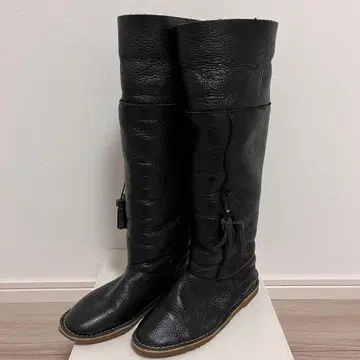 HITMAN&Co.*SILVIA* BOMBEADO*천연 가죽 롱 부츠**