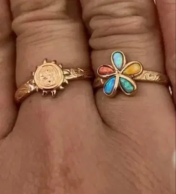 하와이안 주얼리 핑크 골드 2종