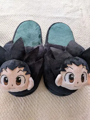2일간 한정판 판매 HUNTER x HUNTER 곤 슬리퍼 아베일 콜라보