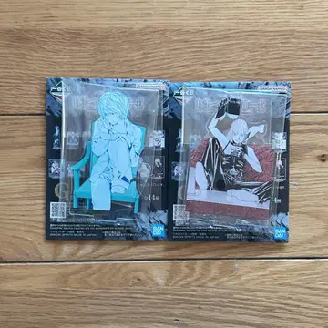 DEATHNOTE 제일복권 G상 아크릴 스탠드 니아 멜로 세트