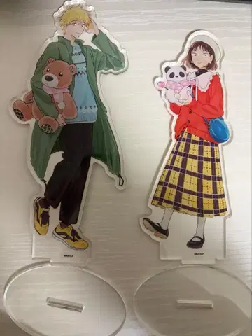 스킵과 로퍼 아크릴 스탠드 시마 소스케 이와쿠라 미츠미