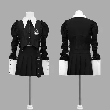 Dimmoire 고딕 학원 셋업