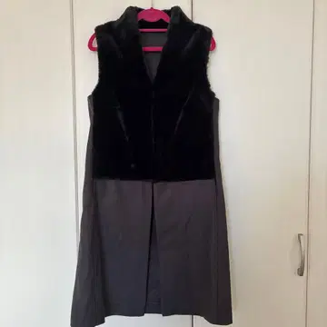 퍼 달린 블랙 베스트 M 스타일라비 샵 채널