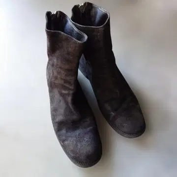 GUIDI 구이디 백 지퍼 스웨이드 부츠 45