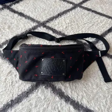 RUDIE'S 바디백 웨스트 파우치 블랙