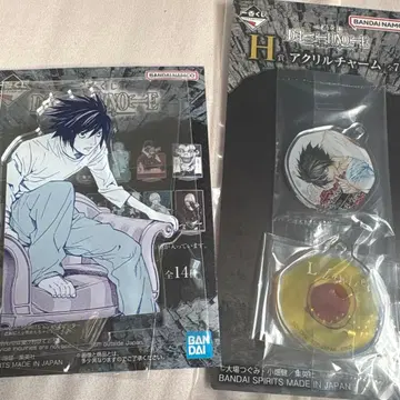 데스노트 제일복권 L 아크릴 스탠드 아크릴 참