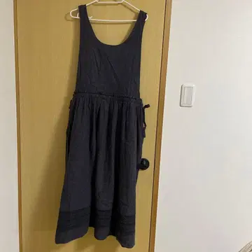 samansamos2 kazumi 콜라보 전후 착용 에이프런 원피스