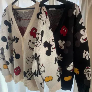 아베일 미키 니트 가디건 M 사이즈