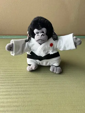고릴라 유도 봉제 인형