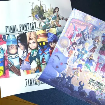 FF9 25th ANNIVERSARY 팝업 카페 런치 매트