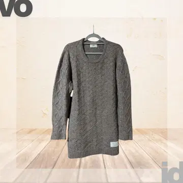 [ 명작 ] JieDa 지에다 케이블 롱 니트 1