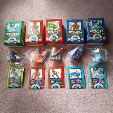 포켓몬 키즈 손가락 인형 5체 세트 씰 포함