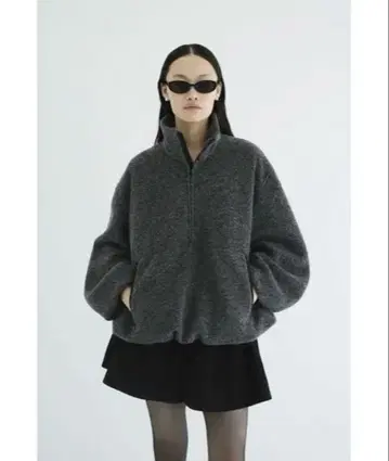 CLANE 클라네 SLIVER HALF ZIP TOPS