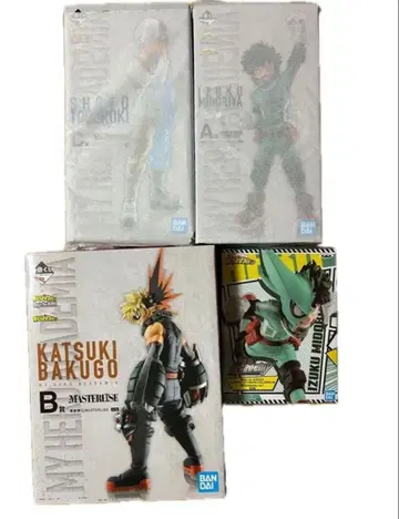 히로아카 피규어 4종