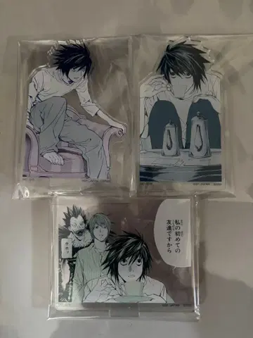 데스노트 제일복권 G상 아크릴 스탠드 L 3종