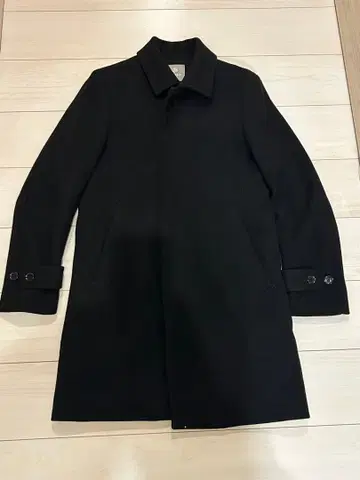 나노 유니버스 블랙 스텐카라 코트