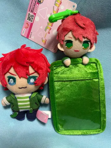 컬러풀피치 쟈파파 봉제 인형 트레이딩 카드 케이스