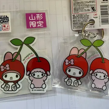 마이멜로디 키링 레어 스티커 세트