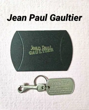 [ 새상품 ] Jean Paul Gaultier 도그택 로고 키링