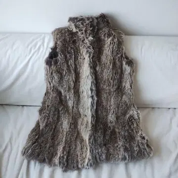 ZARA BASIC 퍼 베스트