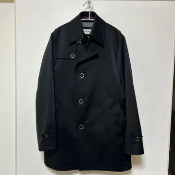 새상품급 LES MUES 블랙 트렌치코트 165cm(S)