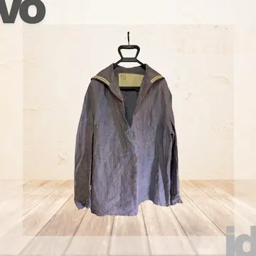 [ 60s 실물 ] 1965년제 프랑스 해군 샴브레이 세일러 스모크