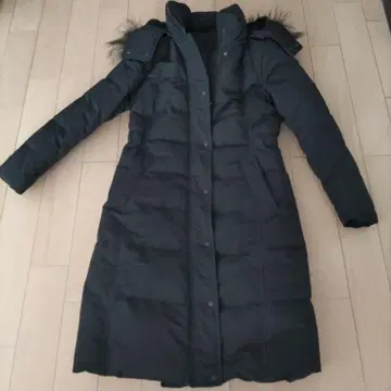 유니클로 롱 다운 코트