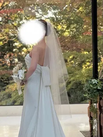 THE TREAT DRESSING 웨딩 베일 80 x 120cm