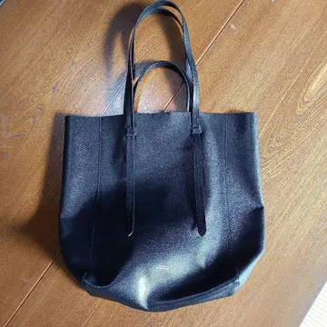 23구 토트백 블랙 가죽
