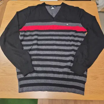 J.LINDEBERG 제이 린드버그 남성 의류 니트 자수 로고 M