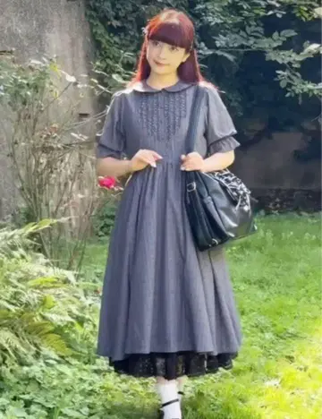 NINA'S my petit 그레이 롱 원피스 S