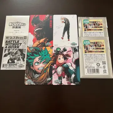 히로아카 원화전 마그넷 스티커 컬렉션 타블로이드풍 스티커