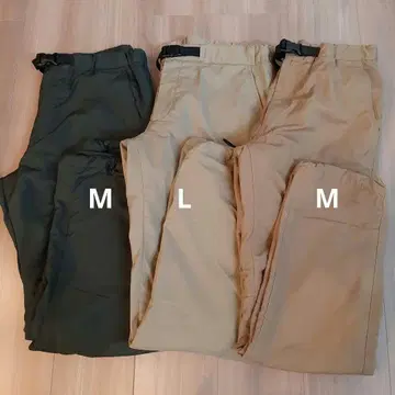 UNIQLO ML 사이즈 히트텍 웜 이지 팬츠 3장 세트
