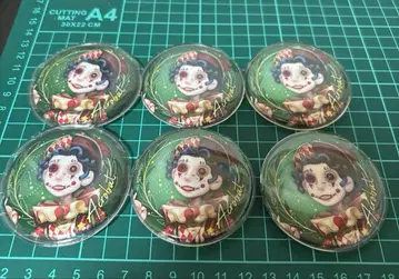 제5인격 곡예사 크리스마스 캔뱃지 세트