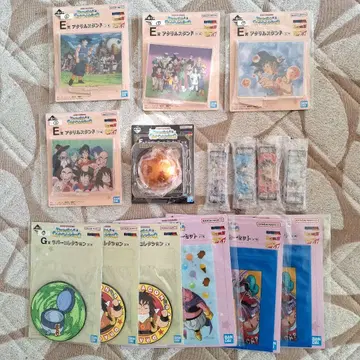 드래곤볼 1번 복권 E상 F상 G상 H상 I상