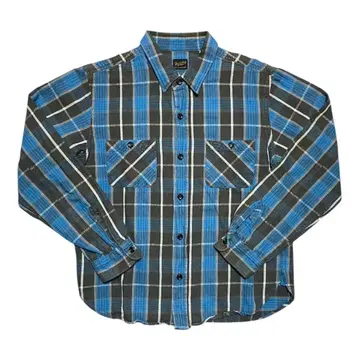 M 사이즈 텐더 로인 플란넬 체크 셔츠