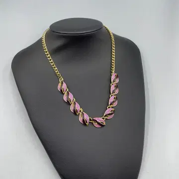 25 빈티지 리프 모티브 체인 목걸이