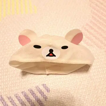 코리락쿠마 얼굴 디자인 강아지용 모자 가챠가챠 가샤폰