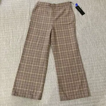 TRANS WORK 체크 무늬 슬랙스 40